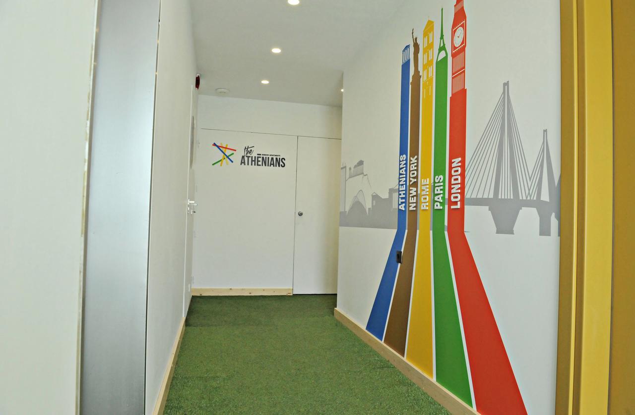 The Athenians Modern Apartments Exterior photo
