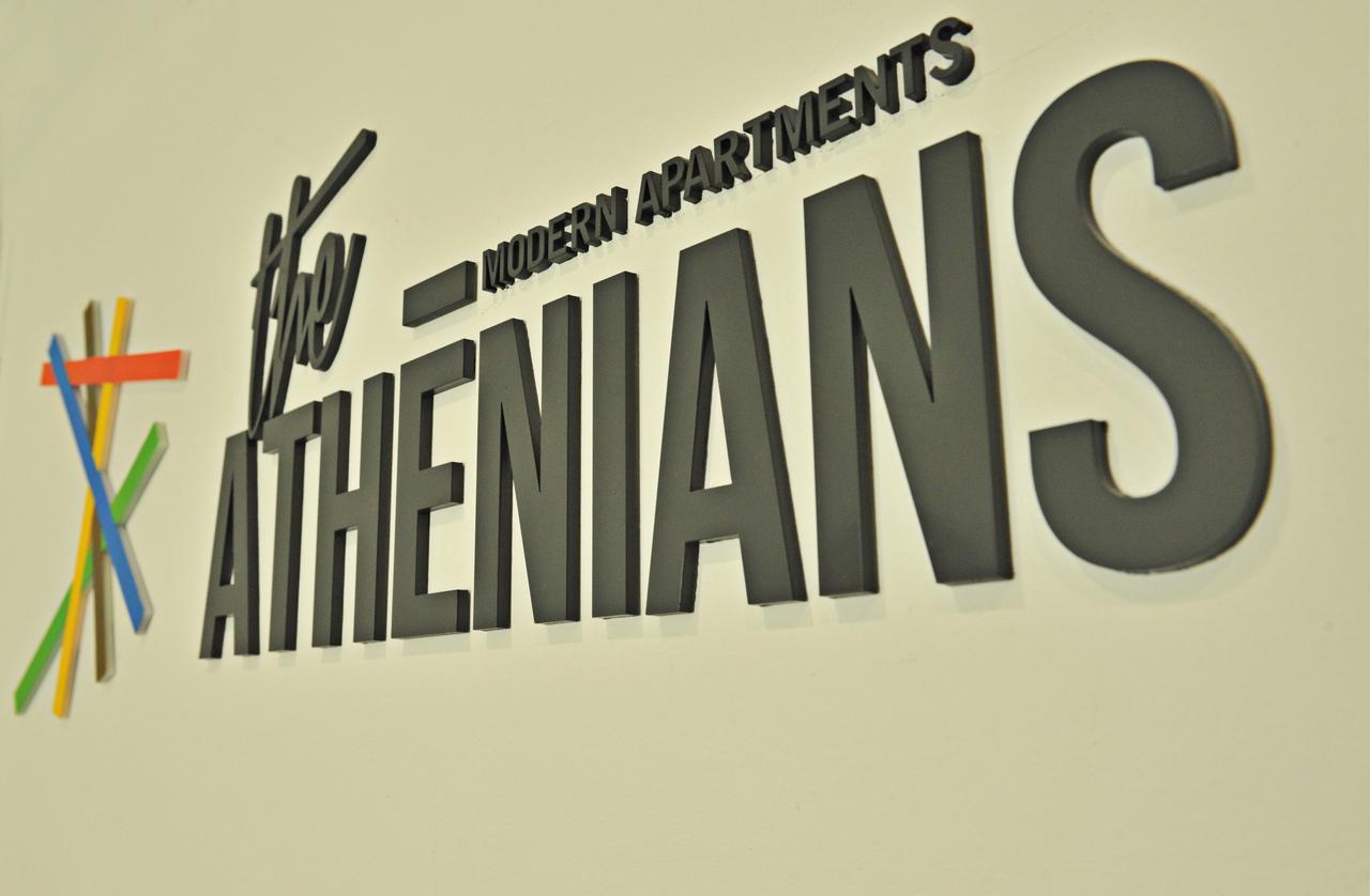 The Athenians Modern Apartments Exterior photo